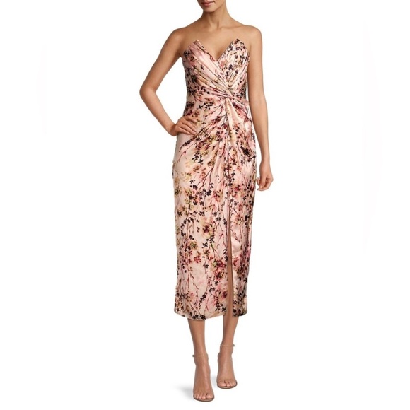 Katie May Come On Home Floral Midi-Dress - Picture 1 of 9